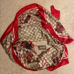 Gucci Silk Scarf